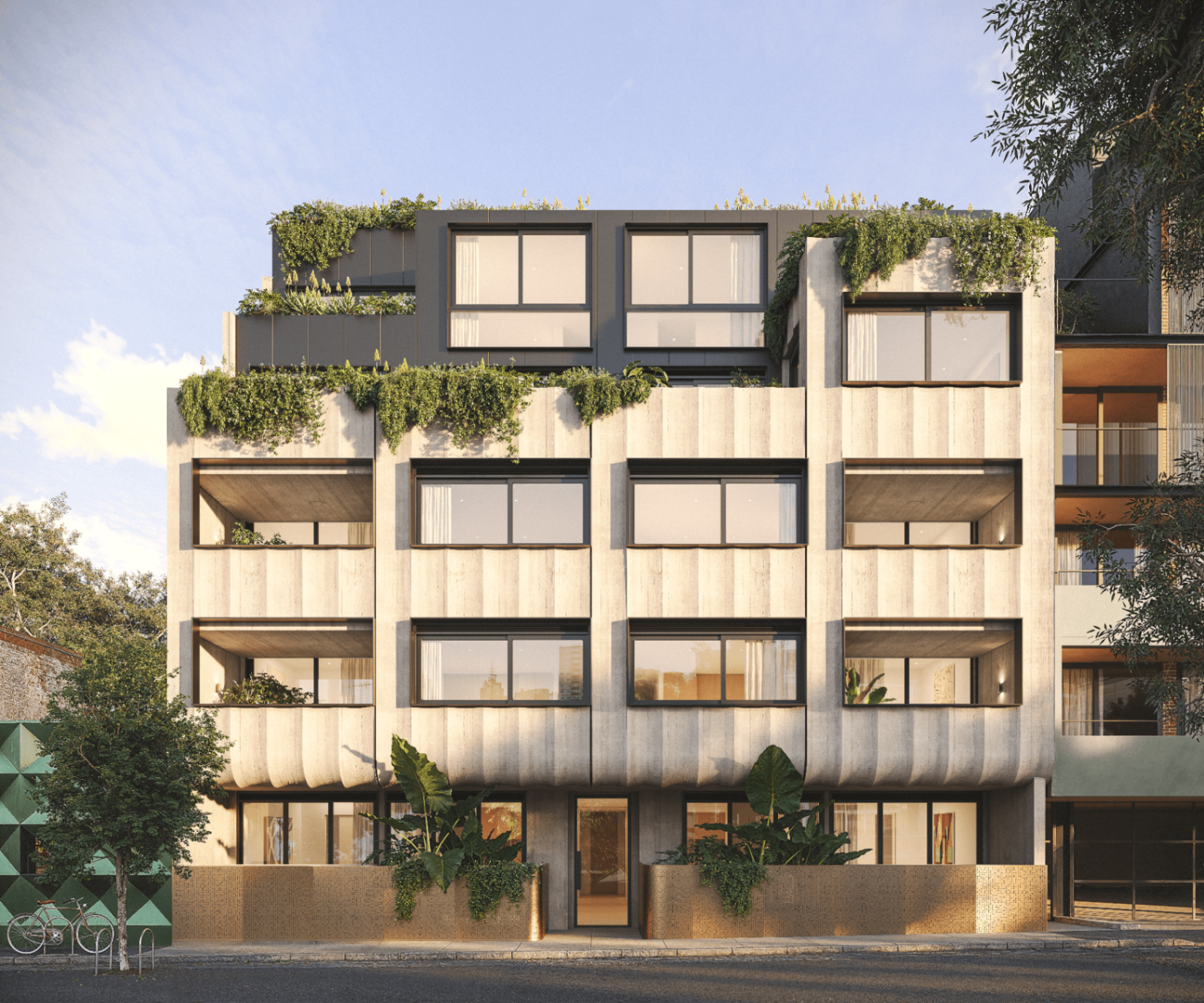 Saint David facade render